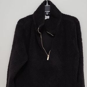 Calvin Klein Black Teddy Jacket
